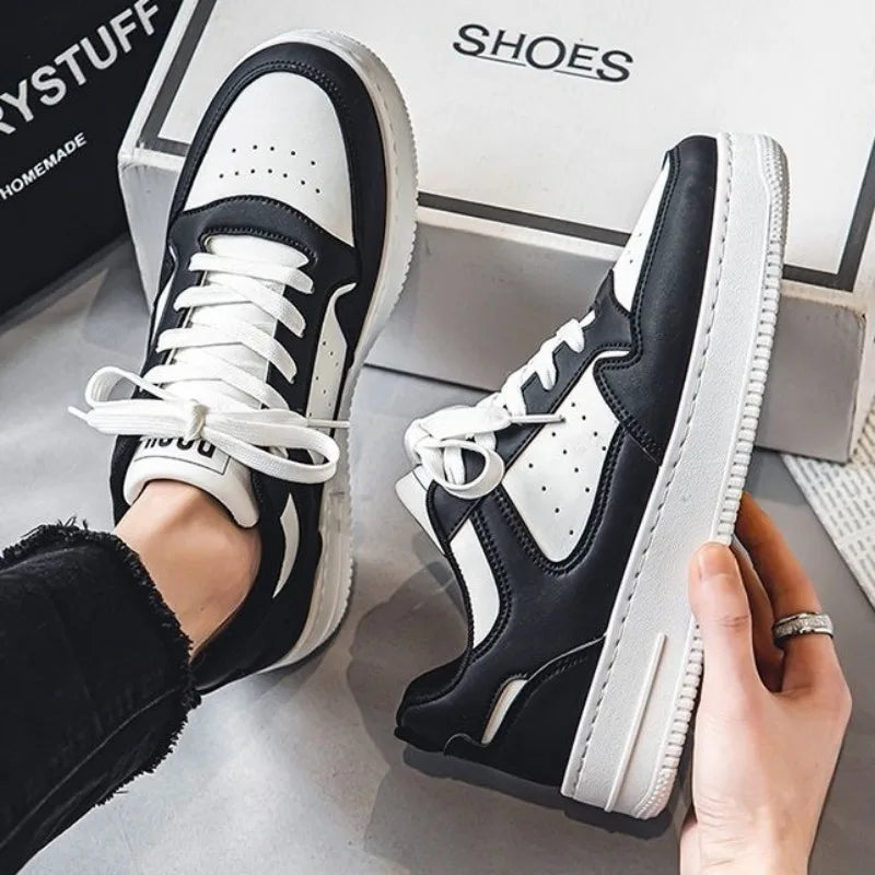 Luxe sneakers voor heren, casual en stijlvol