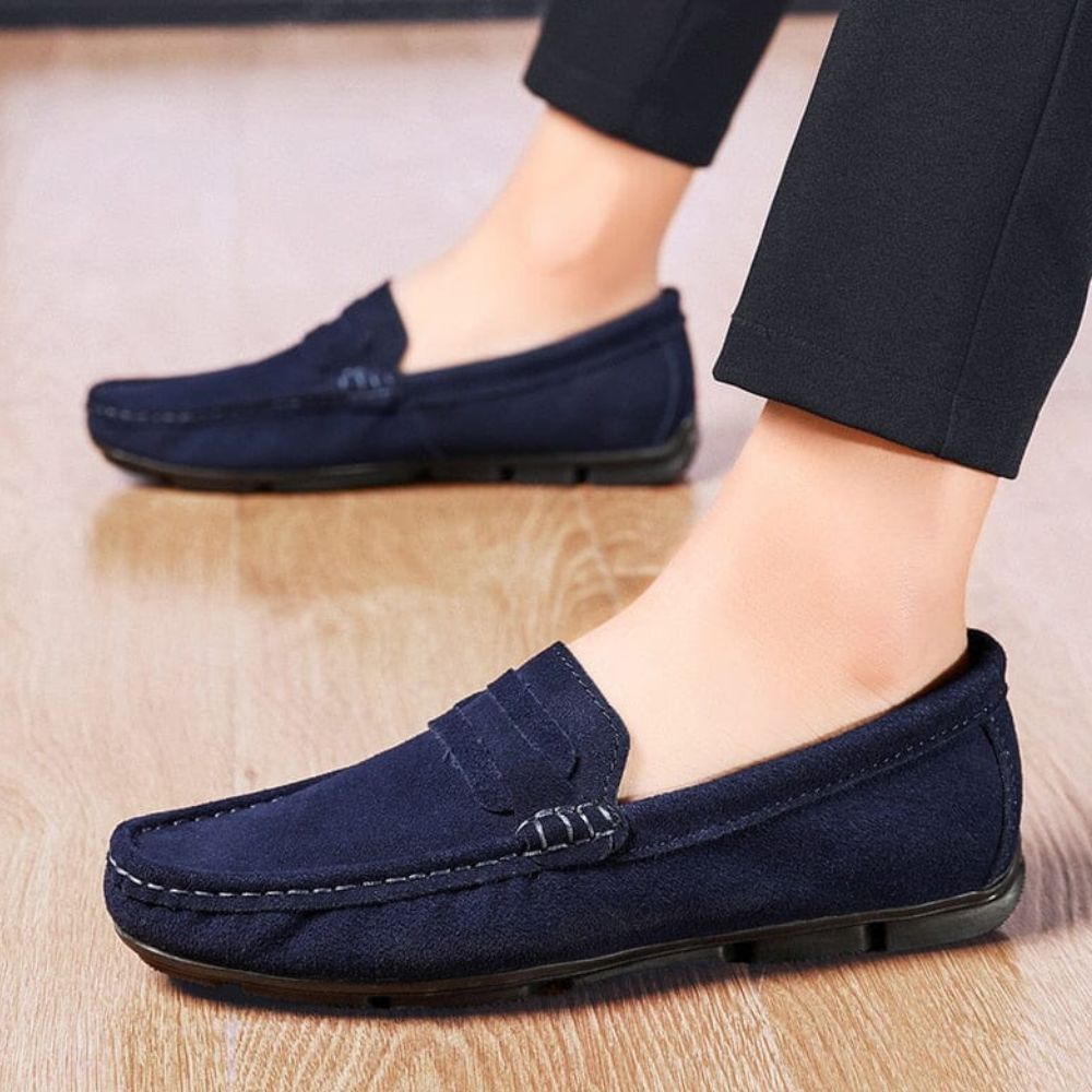 Mocasín para Hombre en Ante Fiorinni