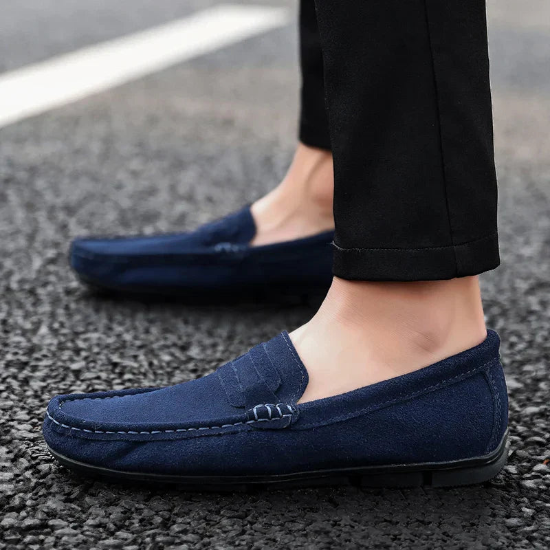 Mocasín para Hombre en Ante Fiorinni