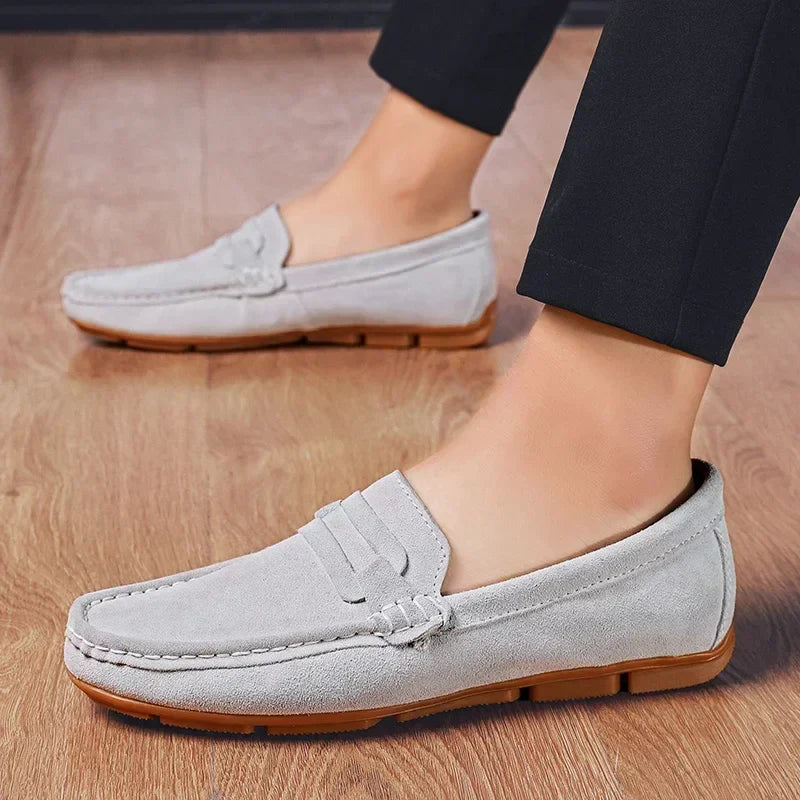 Mocassin pour Homme en Suède Fiorinni