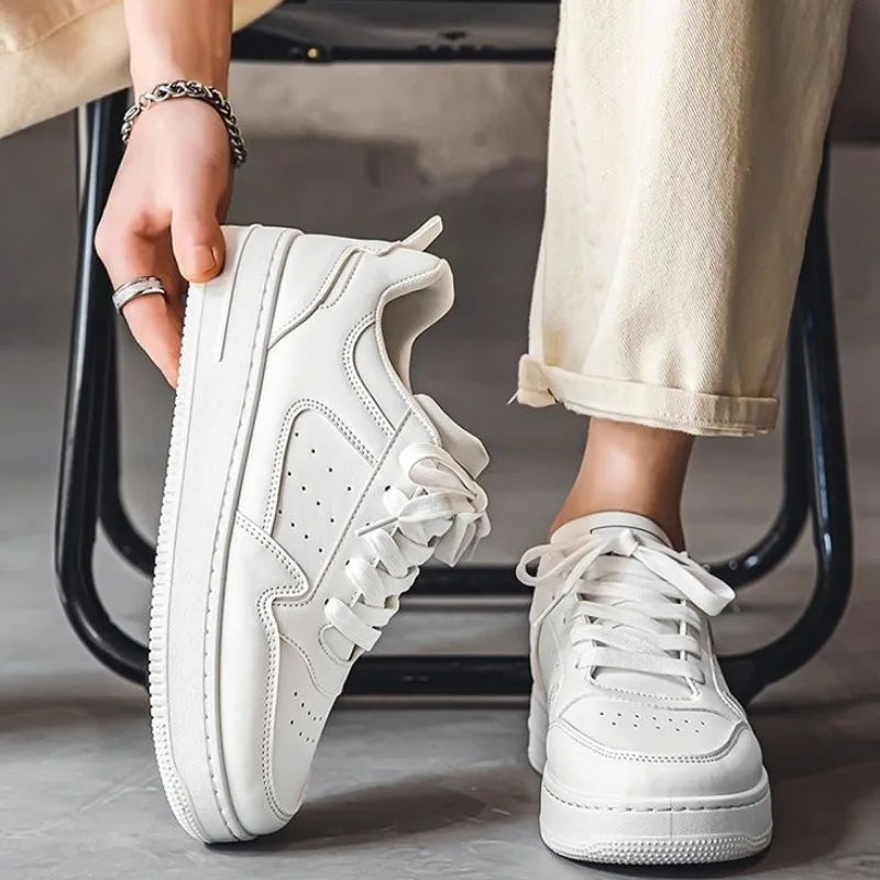 Luxe sneakers voor heren, casual en stijlvol