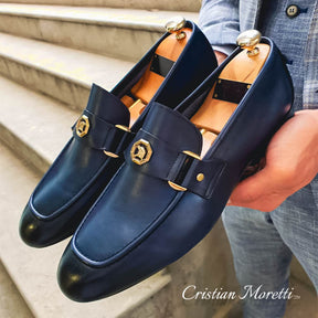 Harrison™ Mocassins en cuir véritable