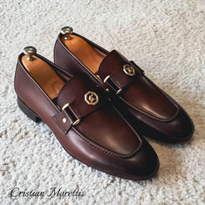 Harrison™-loafers van echt leer