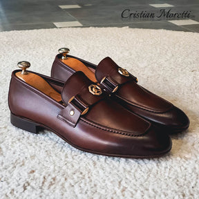 Harrison™ Mocassins en cuir véritable