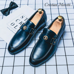 Harrison™-loafers van echt leer